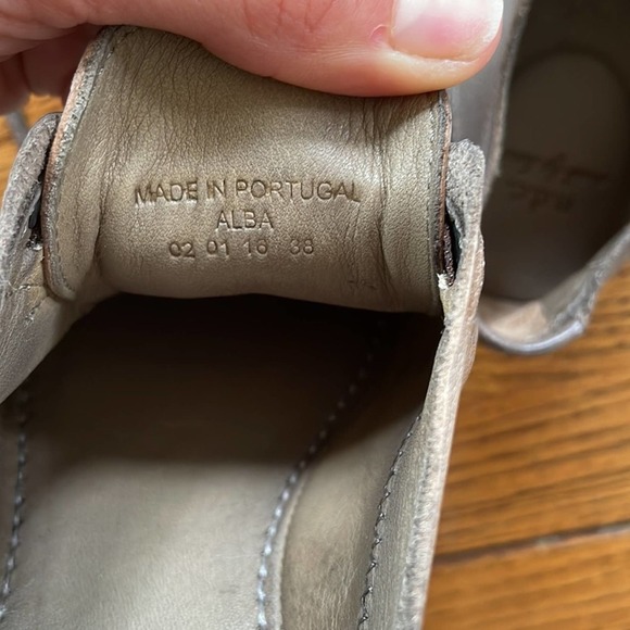 N.D.C. Alba Crust Slip on Oxford Shoes NWT 38/8us - Picture 5 of 5